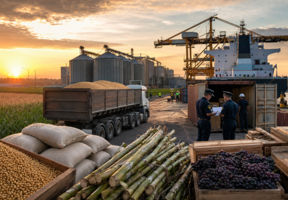 Tarifa dos EUA acende alerta no agro brasileiro e ameaça bilhões em exportações